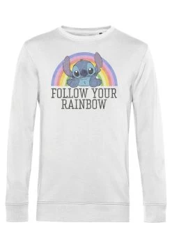 Disney Lilo & Stitch Stitch RainbowFelpaWhite Donna Felpe H3A21J7KV-A11 -Disney d1d37865277d401ba691e2dac99b6955