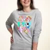 Disney Princesses Neon PopFelpaHeather Grey Donna Felpe H3A21J67L-C11