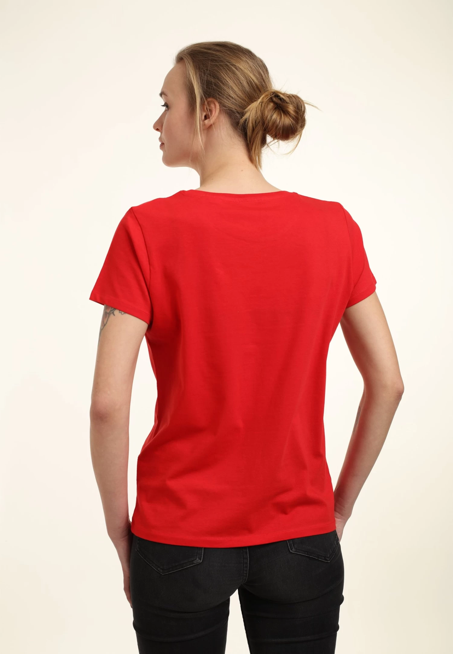 Disney Mickey & Friends Holiday EarsT-Shirt Con StampaRed Donna T-shirt E Top H3A21DAF6-G11 2 Disney Mickey & Friends Holiday EarsT-Shirt Con StampaRed Donna T-shirt E Top H3A21DAF6-G11 - immagine 2