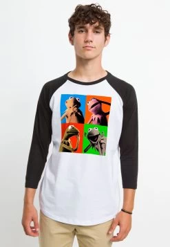 Disney Muppets Kermit PopMaglietta A Manica LungaWhite Black Uomo T-shirt E Polo H3A22O5RR-A11 -Disney d99c7859fe2f4b129b2733a7c2b2aa18