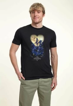 Disney Kingdom Hearts Poster LogoT-Shirt Con StampaNavy Blue Uomo T-shirt E Polo H3A22O394-K11 -Disney dce48ba7e99a4e38a0c8e2f093d3710d