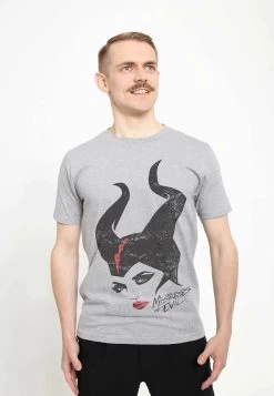 Disney Maleficent: Mistress Of Evil Mal Evil UnisexT-Shirt Con StampaMelange Grey Uomo T-shirt E Polo H3A22O0GX-C11