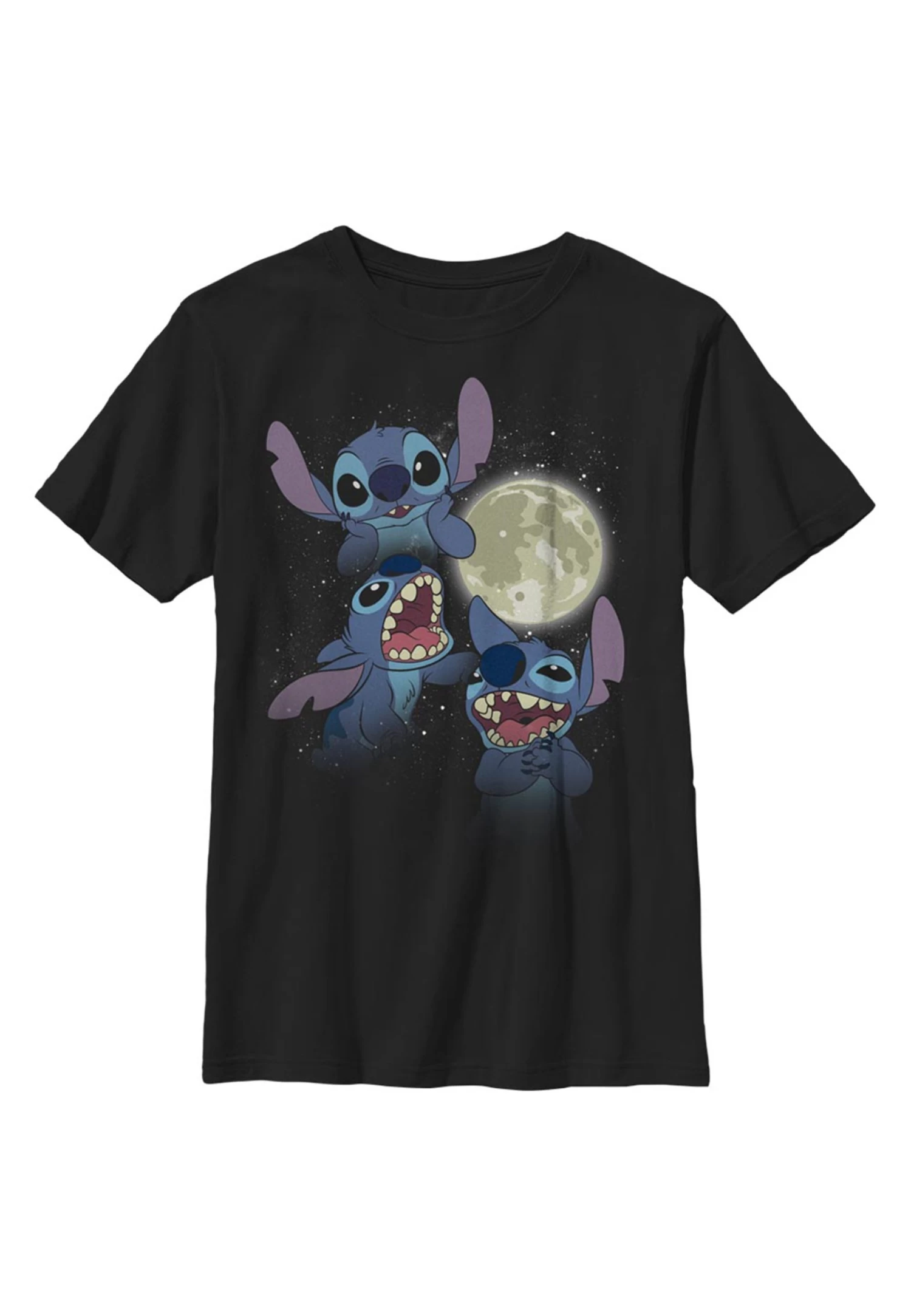 Disney Lilo & Stitch Three Stitch MoonT-Shirt Con StampaBlack Bambini T-shirt & Top H3A26G0RR-Q11 1 Disney Lilo & Stitch Three Stitch MoonT-Shirt Con StampaBlack Bambini T-shirt & Top H3A26G0RR-Q11