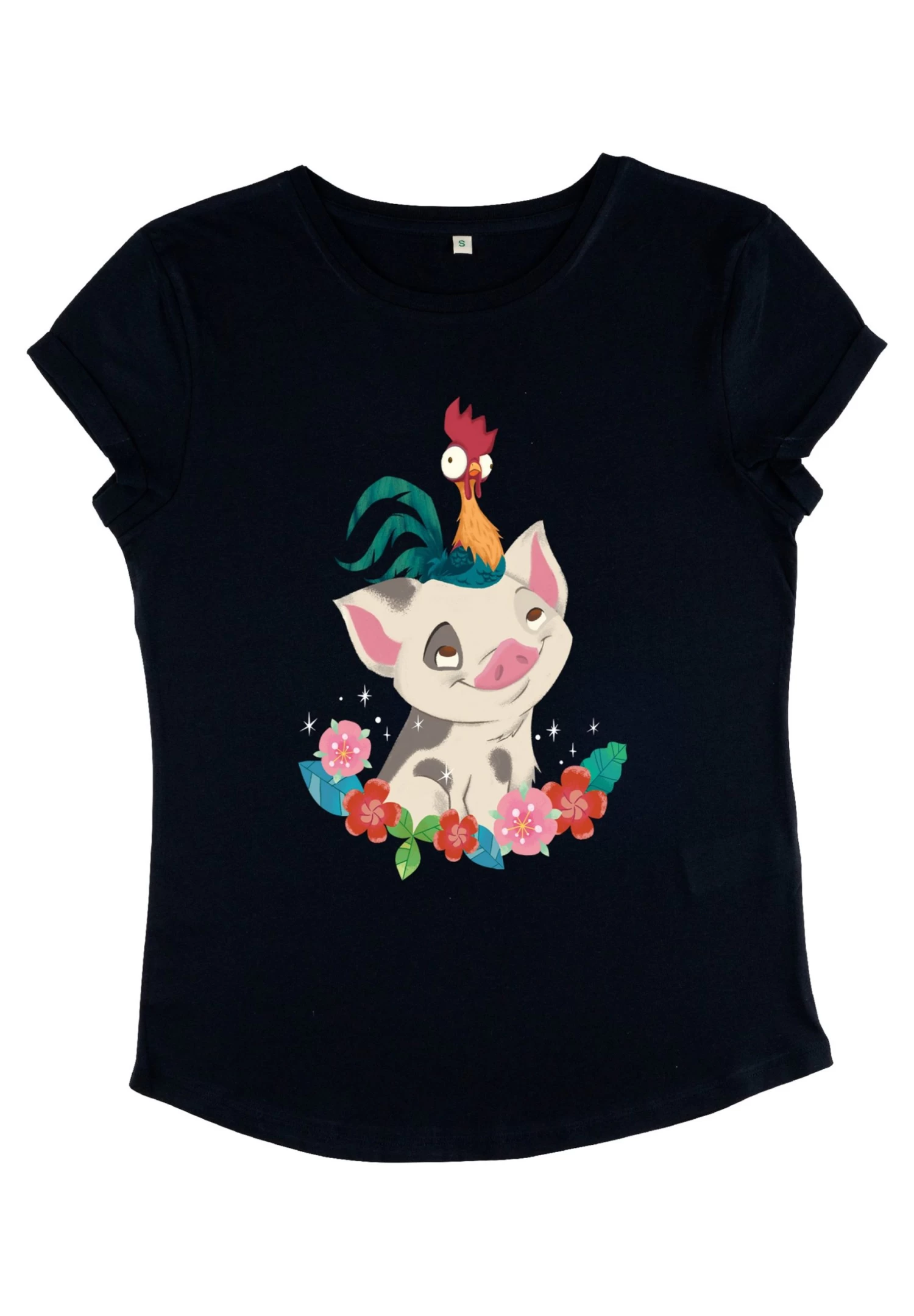 Disney Moana Tropical BuddiesT-Shirt Con StampaNavy Blue Donna T-shirt E Top H3A21DBAO-K11 5 Disney Moana Tropical BuddiesT-Shirt Con StampaNavy Blue Donna T-shirt E Top H3A21DBAO-K11 - immagine 5