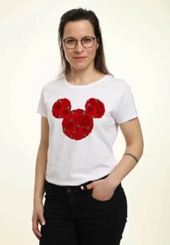 Disney Mickey Classic Mickey Mouse RosesT-Shirt Con StampaWhite Donna T-shirt E Top H3A21D25X-A11 8 Disney Mickey Classic Mickey Mouse RosesT-Shirt Con StampaWhite Donna T-shirt E Top H3A21D25X-A11 -Disney dfe496d7eb9347b593b12f70ffe7737e