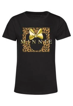 Disney Mickey Classic Leopard Square MinnieT-Shirt Con StampaBlack Donna T-shirt E Top H3A21D2AA-Q11 -Disney e13f3177e9634b20a286ad862dc98eb2