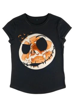 Disney Nightmare Before Christmas Paper Halloween - T-Shirt Con Stampa - Black -Disney e1f09883f5394c73b147148a6bb0131e