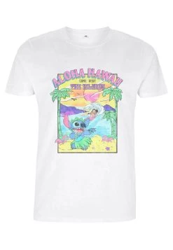 Disney Lilo & Stitch Visit The Islands UnisexT-Shirt Con StampaWhite Uomo T-shirt E Polo H3A2101KF-A11 -Disney e2ca85cfd0ec43f987e15bd37e12e21b