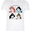 Disney Princesses Portrait PowerT-Shirt Con StampaWhite Donna T-shirt E Top H3A21D5SH-A11