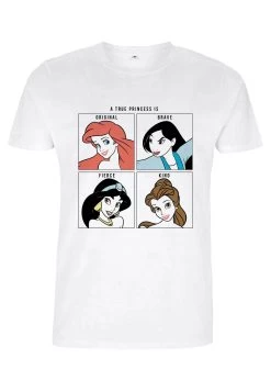 Disney Princesses Portrait PowerT-Shirt Con StampaWhite Donna T-shirt E Top H3A21D5SH-A11