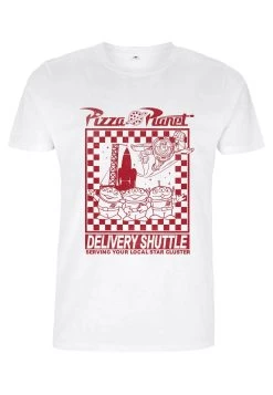Disney Toy Story Pizza Planet DeliveryT-Shirt Con StampaWhite Donna T-shirt E Top H3A21D4VJ-A11