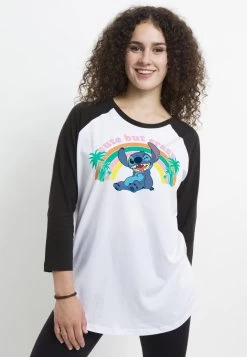 Disney Lilo & Stitch Kawaii StitchMaglietta A Manica LungaWhite Black Donna T-shirt E Top H3A21DBDE-A11 8 Disney Lilo & Stitch Kawaii StitchMaglietta A Manica LungaWhite Black Donna T-shirt E Top H3A21DBDE-A11 -Disney e5a26d93645a4992bb0eb28269c1f783