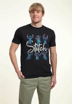 Disney Lilo & Stitch Stitch PosesT-Shirt Con StampaNavy Blue Uomo T-shirt E Polo H3A22O22Q-K11 -Disney e988a3b45a2547e9ab064cd307bc48b5