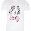 Disney The Aristocats Marie Big FaceT-Shirt Con StampaWhite Donna T-shirt E Top H3A21D4HI-A11