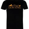 Disney Lion King Film LogoT-Shirt Con StampaBlack Uomo T-shirt E Polo H3A22O27Y-Q11
