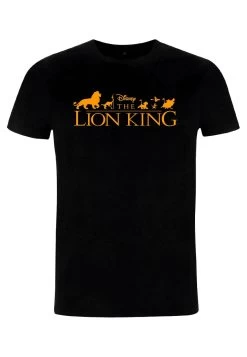 Disney Lion King Film LogoT-Shirt Con StampaBlack Uomo T-shirt E Polo H3A22O27Y-Q11