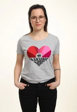 Disney The Lion King PrideT-Shirt Con StampaHeather Grey Donna T-shirt E Top H3A21D8R9-C11