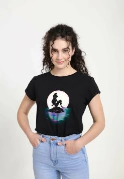Disney The Little Mermaid Sunset ArielT-Shirt Con StampaBlack Donna T-shirt E Top H3A21D08F-Q11 -Disney ef801df6c9ac43779d220adba1752095