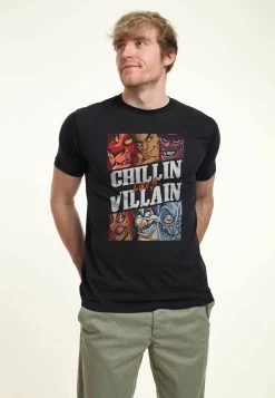 Disney Villains Villains Chills Unisex - T-Shirt Con Stampa - Navy Blue -Disney f251339de29c4875a51bb8cc56ff4208