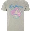 Disney The Little Mermaid Faded ArielT-Shirt Con StampaMelange Grey Donna T-shirt E Top H3A21D587-C11