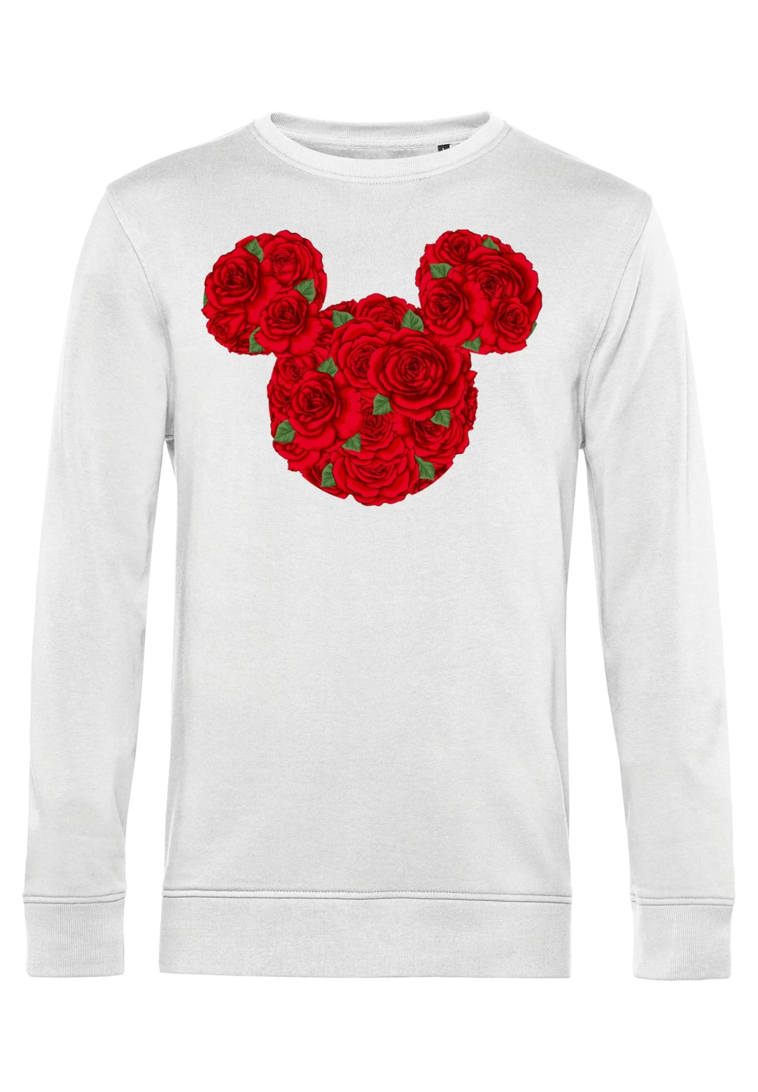 Disney Mickey Classic Mickey Mouse RosesFelpaWhite Donna Felpe H3A21J5MW-A11 4 Disney Mickey Classic Mickey Mouse RosesFelpaWhite Donna Felpe H3A21J5MW-A11 - immagine 4