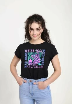 Disney Alice In Wonderland Mad Here TripT-Shirt Con StampaBlack Donna T-shirt E Top H3A21E02T-Q11 8 Disney Alice In Wonderland Mad Here TripT-Shirt Con StampaBlack Donna T-shirt E Top H3A21E02T-Q11 -Disney fdd9cd618e664bfe85306c54cac466b1