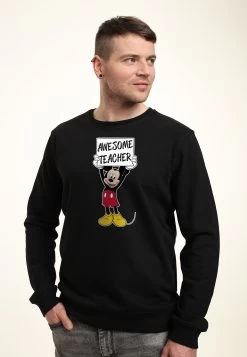 Disney Mickey Classic Mickey Awesome TeacherFelpaBlack Uomo Maglieria E Felpe H3A22S506-Q11